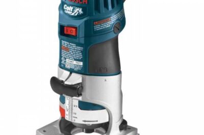 The Bosch Colt Router: Perfect for Small Space Woodworking Projects